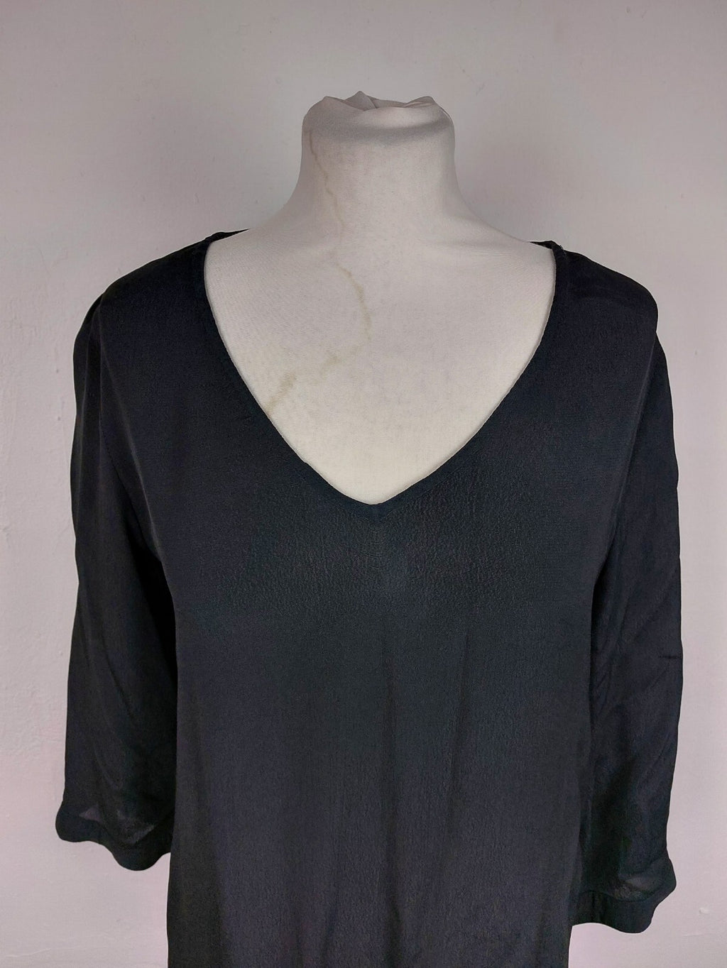 EK2407 Damen Bluse von Vila, schwarz, Gr. S1