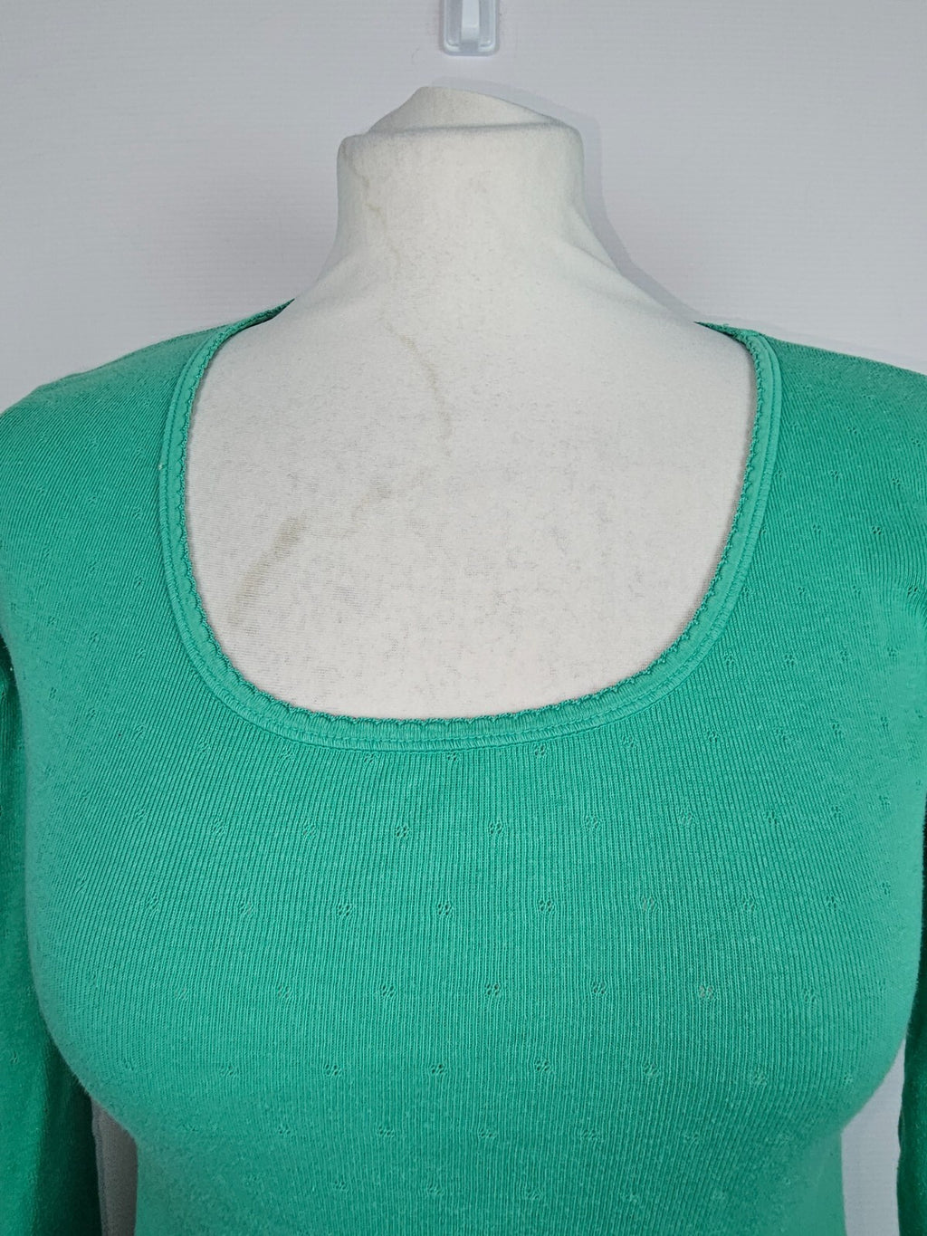EK3691 Damen Langarmshirt von NoaNoa, grün, Gr.XS2