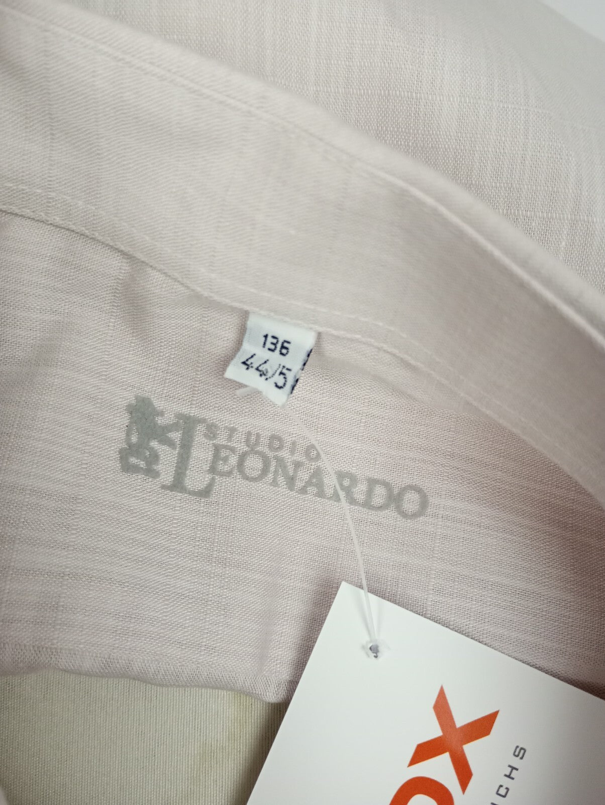 EK5239 Herren Hemd von Studio Leonardo, blassrosa, Gr. 44/56