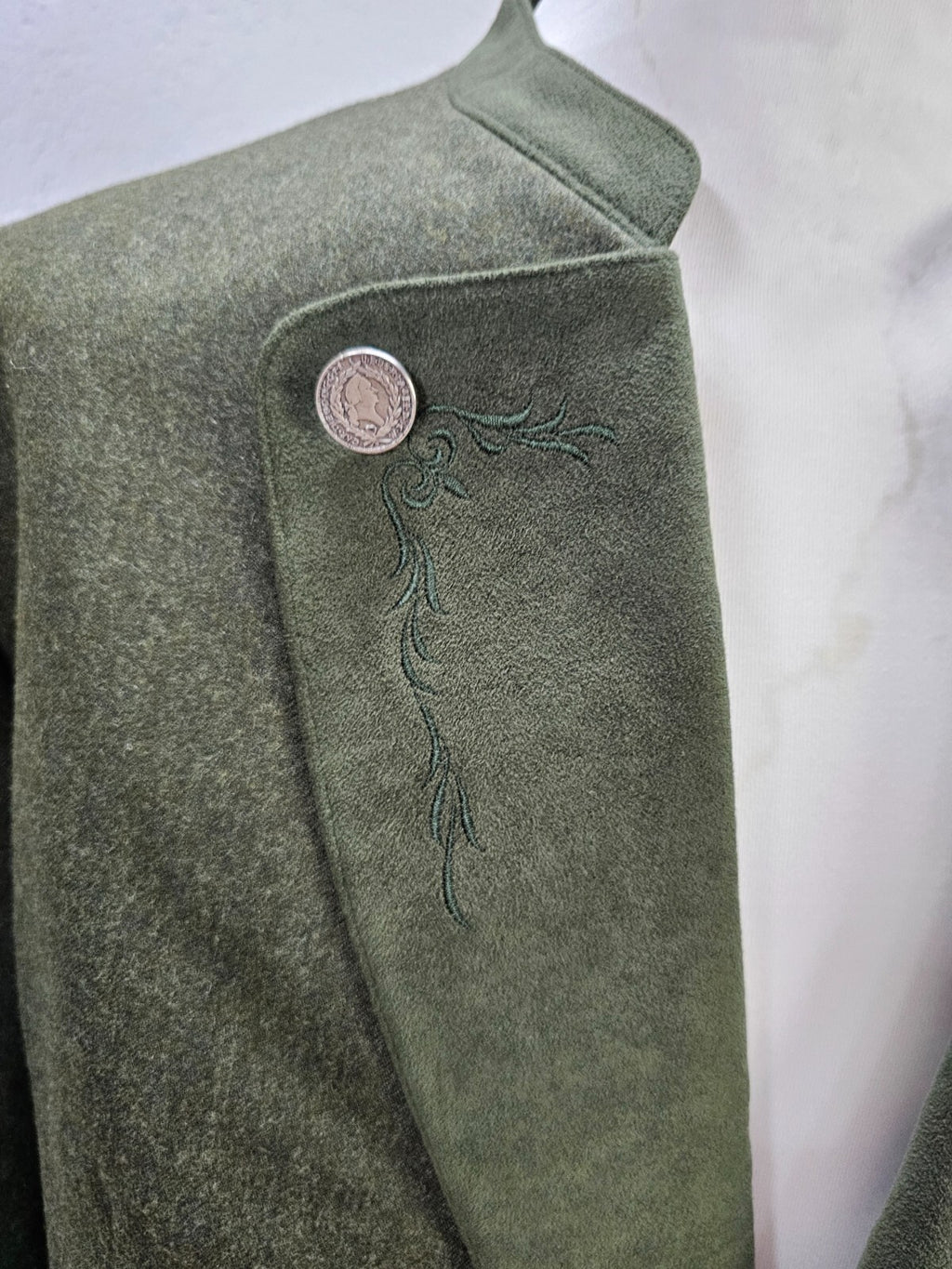 EK0265 Herren Trachten Jacke von Julius Lang, grün, Gr. 283