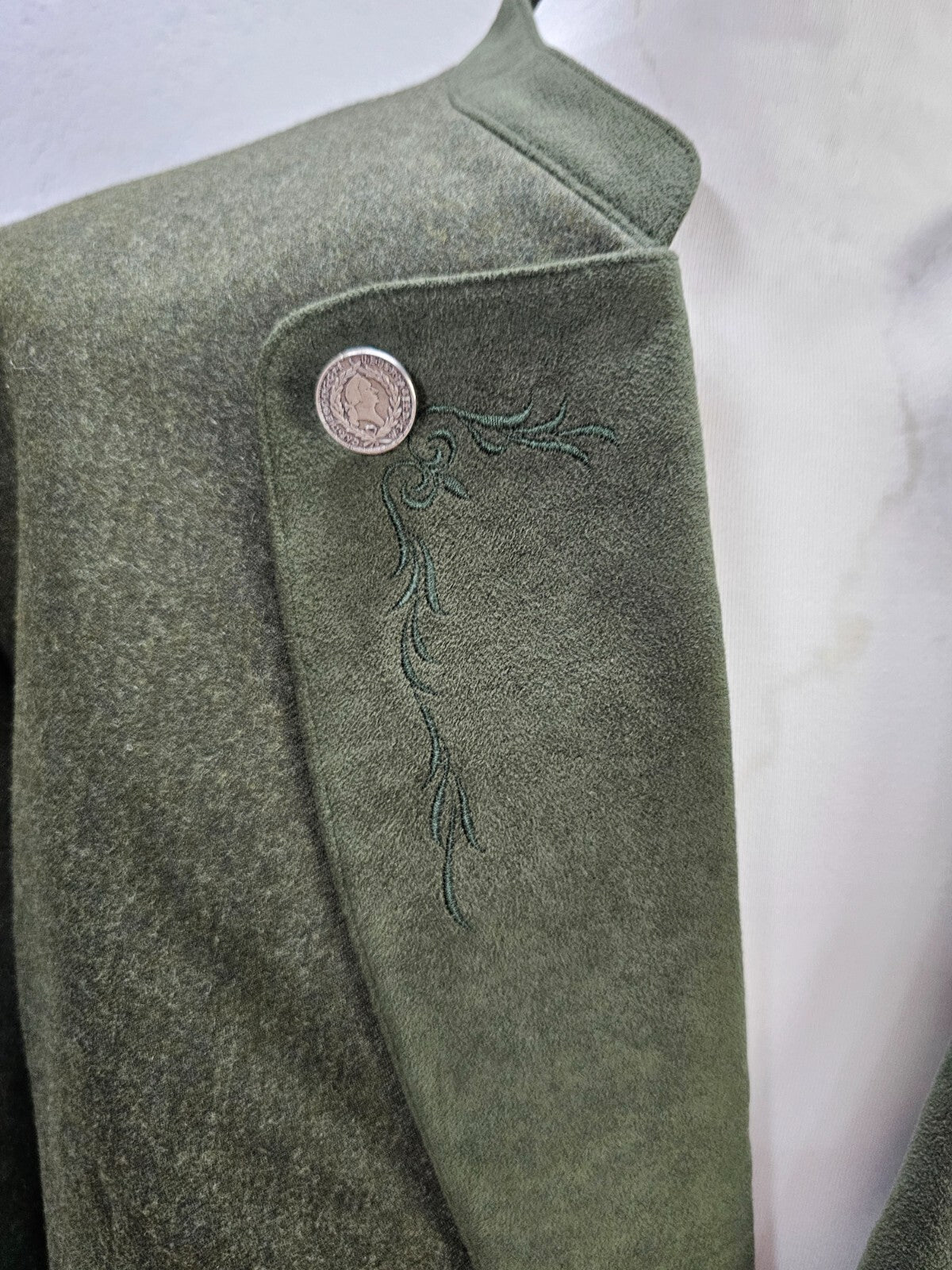 EK0265 Herren Trachten Jacke von Julius Lang, grün, Gr. 283