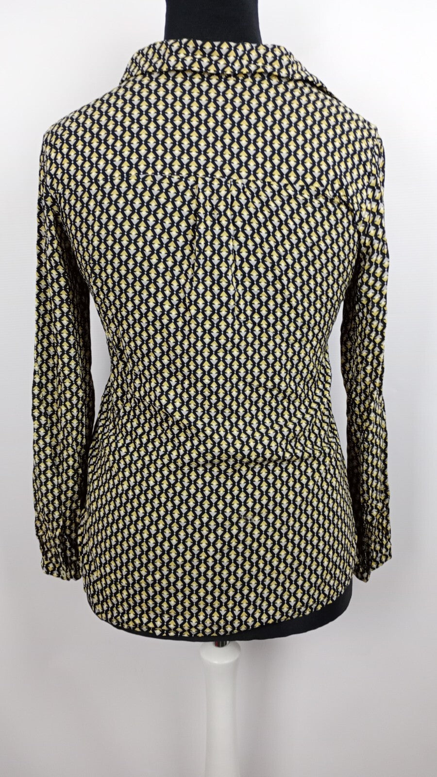 EK5211 Damen Bluse von More&More, schwarz-gelb, Gr.362