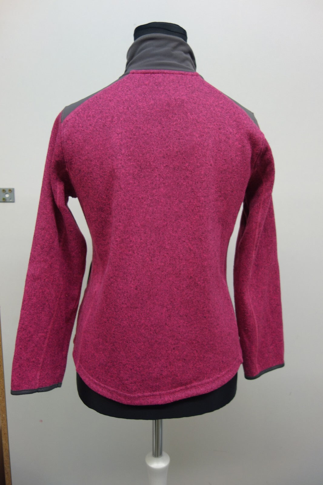 EK2330 Damen Strickjacke von Mountainer, pink, grau Gr. L4