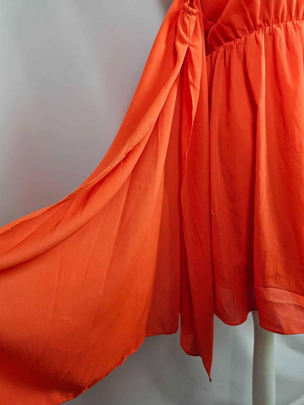 EK5566 Damen Kleid von Miss Ord, orange, Gr.M2