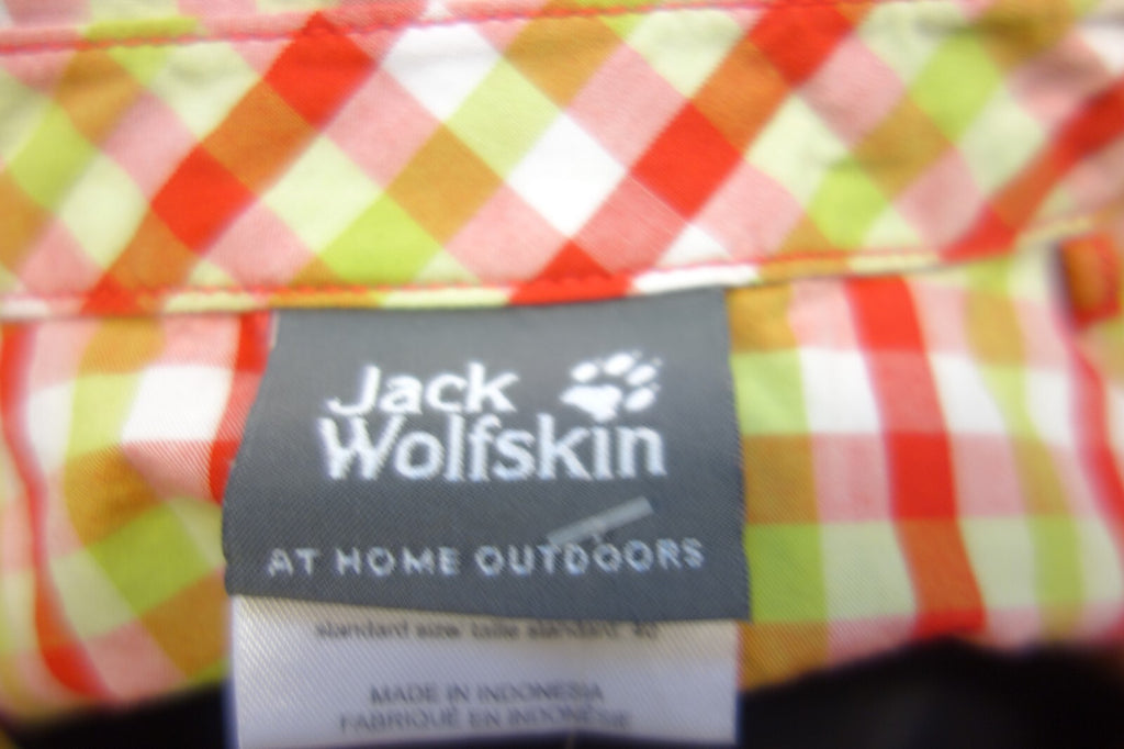 EK0417 Damen Bluse von Jack Wolfskin, kariert, Gr. M5