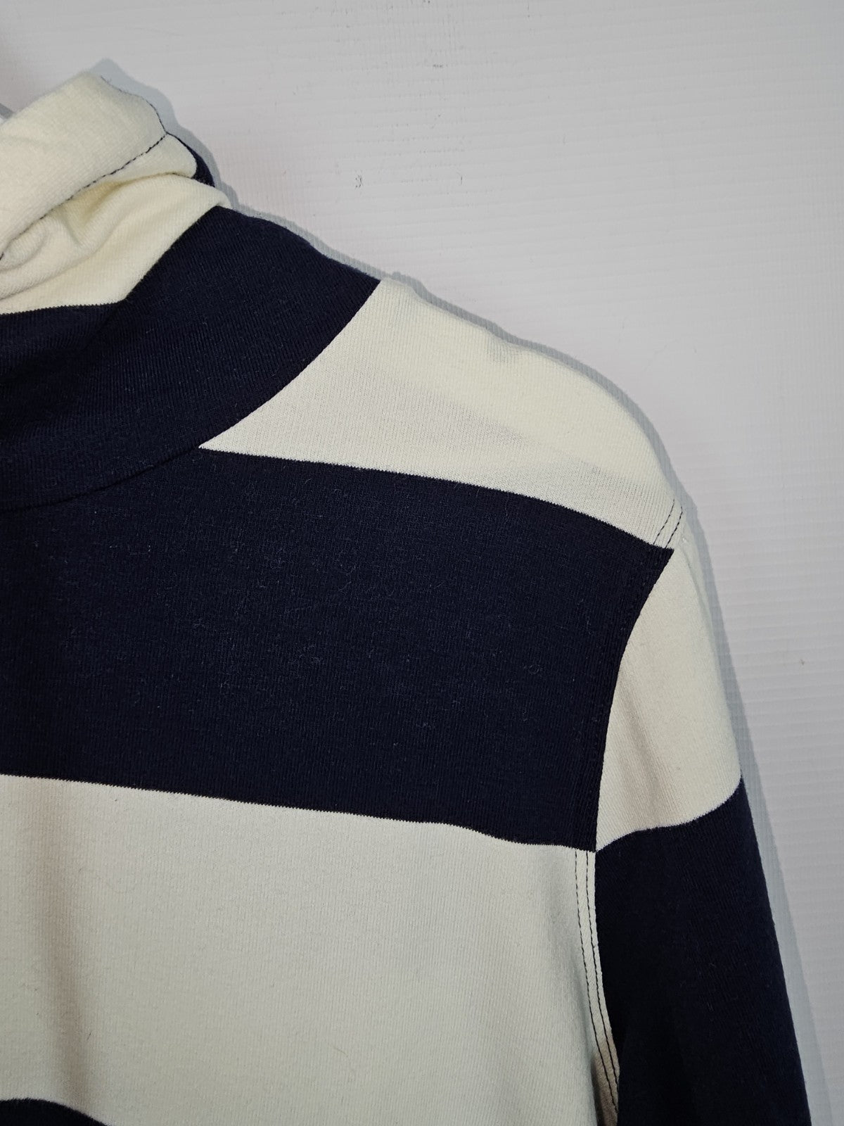 EK7906 Damen Pullover von Smith&Soul, Weiß/Blau, Gr. S2