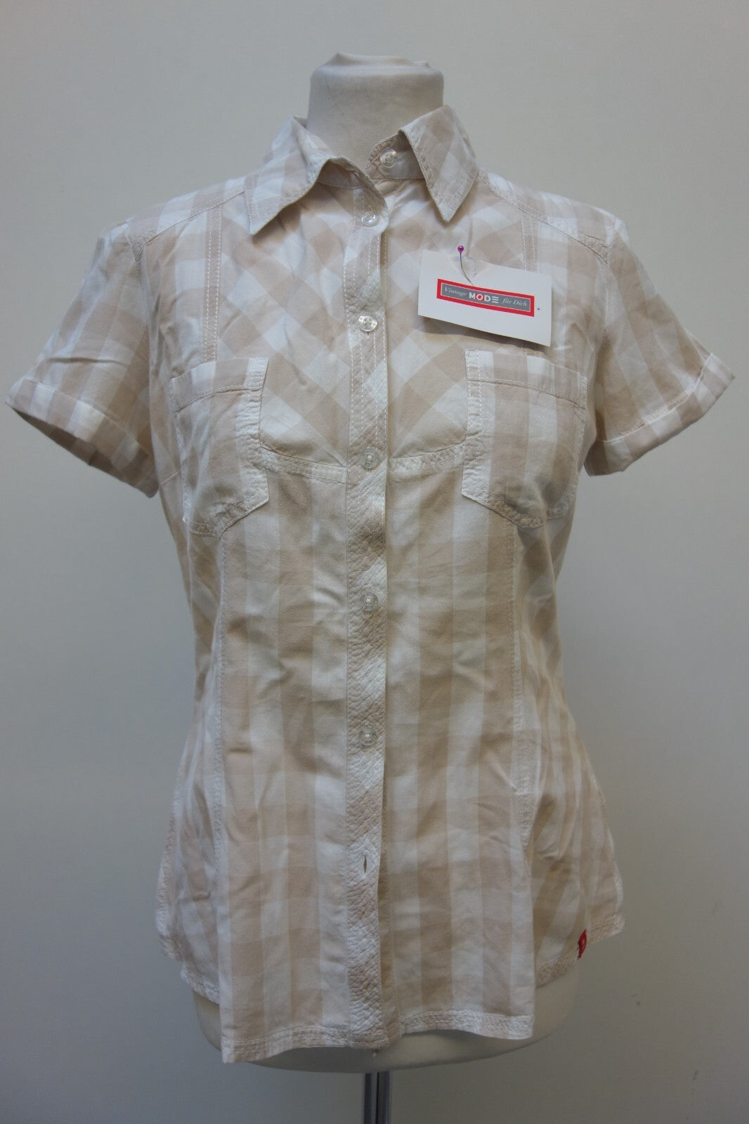 EK3558 Damen Bluse von edc, kariert, Gr. L0