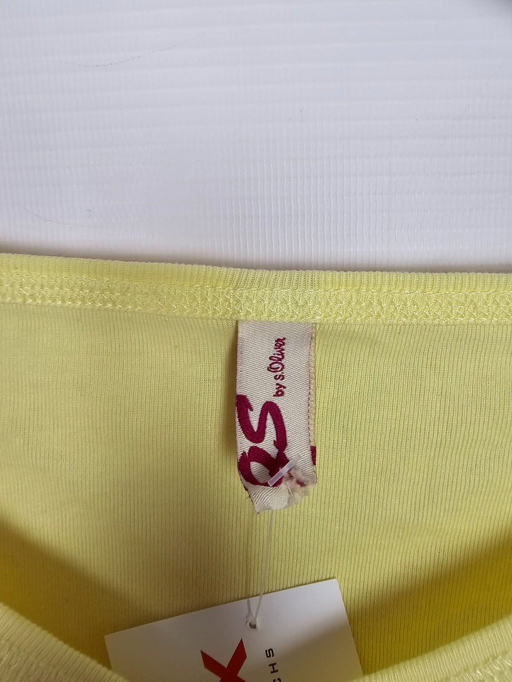 EK6563 Damen Shirt von S.Oliver, Gelb, Gr. S/M2