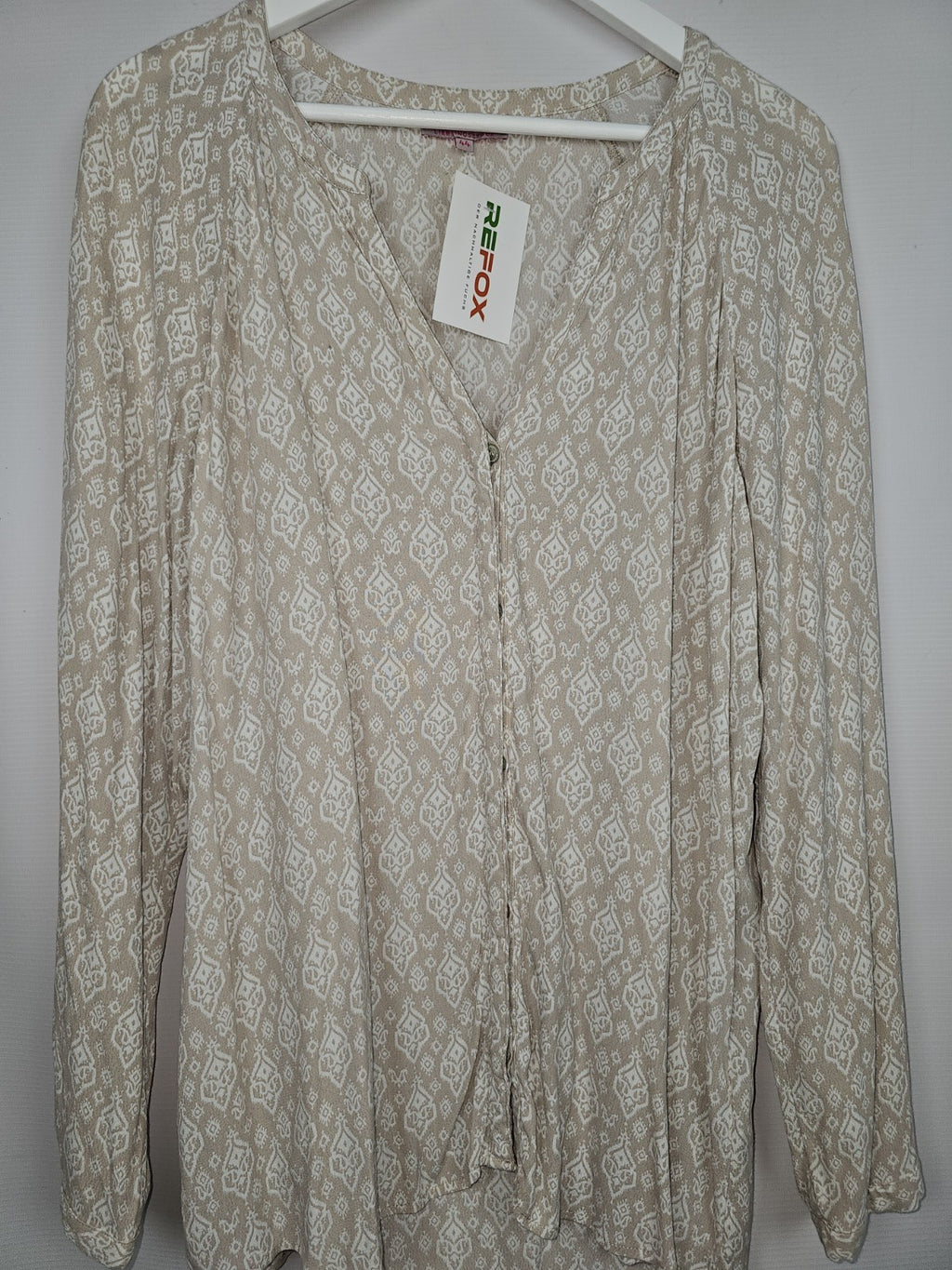 EK7855 Damen Bluse von Lieblingsstück, Beige, Gr. 441