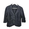 EK9080 Damen Blazer von Estelle Jolie, Dunkelblau, Gr. 400