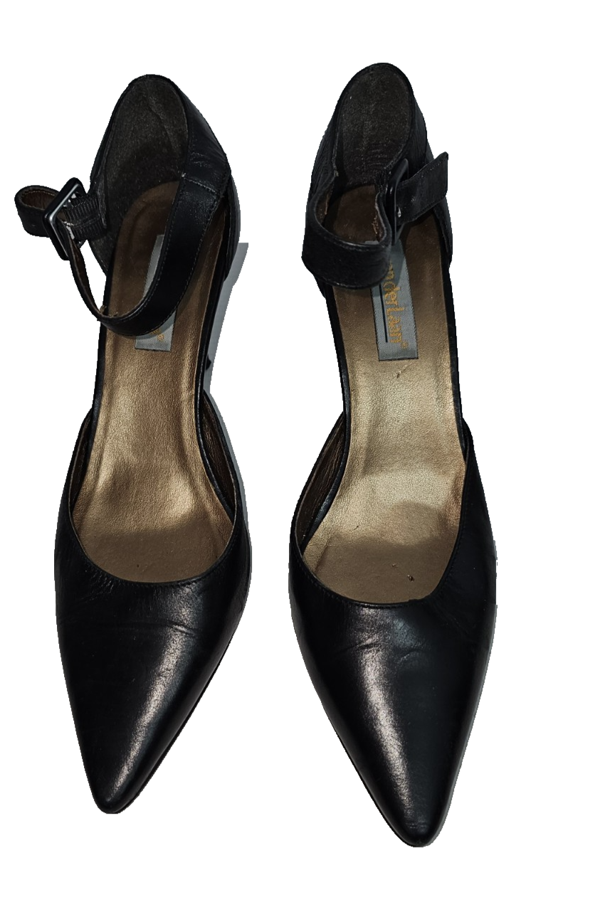 ES755 Damen Pumps von VanderLaan, Schwarz, Gr. 371