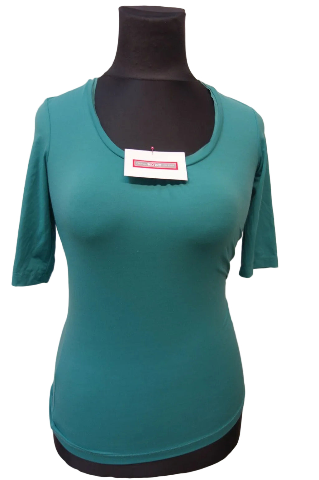 EK0494 Damen T-Shirt von Hug Boss, grün, S/M0