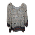 EK8115 Damen Bluse von AWG, blau, Gr.XL0