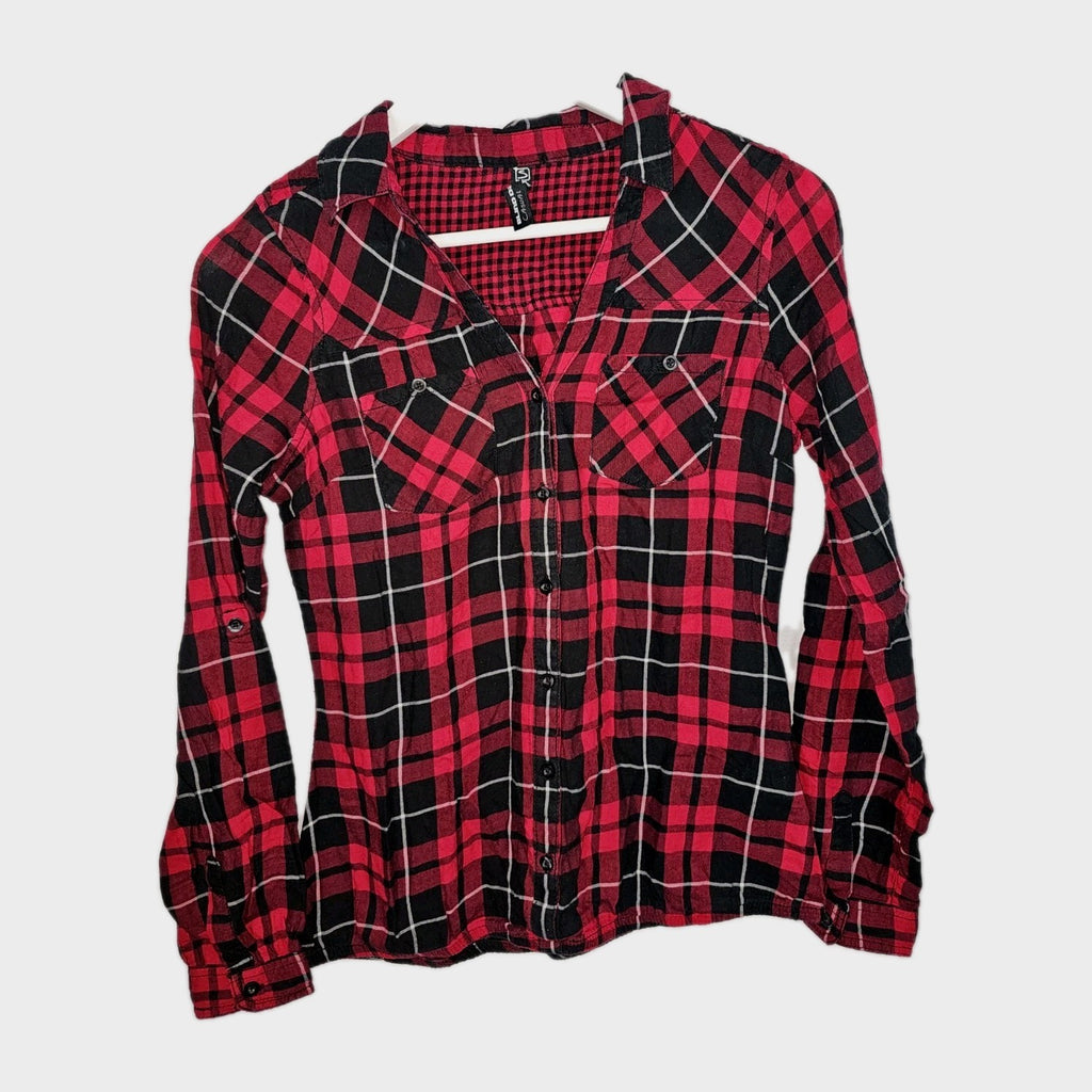 EK10053 Damen Bluse von Blind Date, rot, Gr.S0