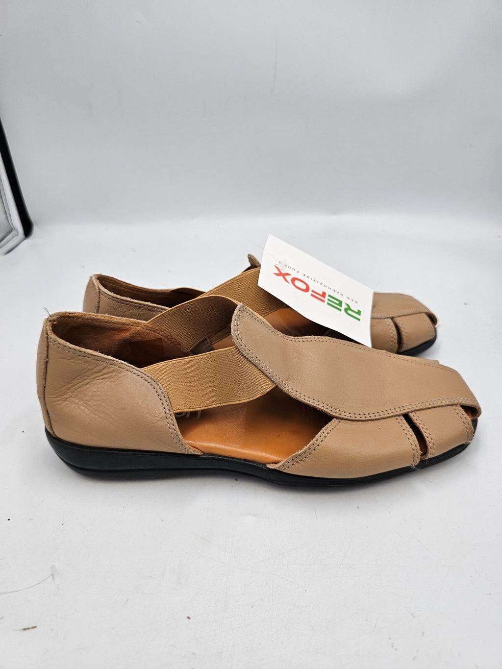 ES0330 Damen Sandale/ Halbschuh von Move on, beige, Gr.37,5 (5)7