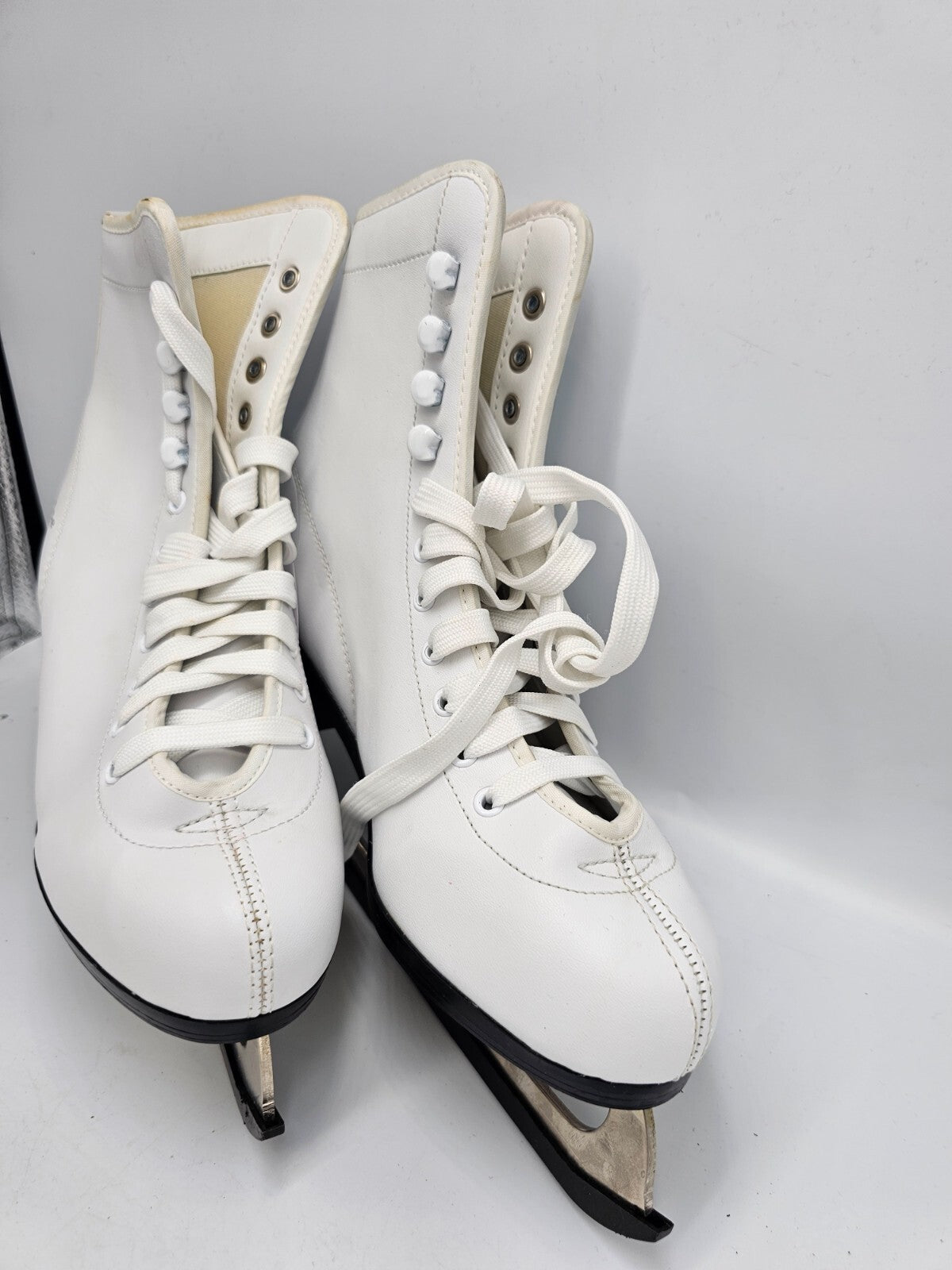 ES0286 Damen Schlittschuhe von Denise, weiß, Gr. 9 1/31