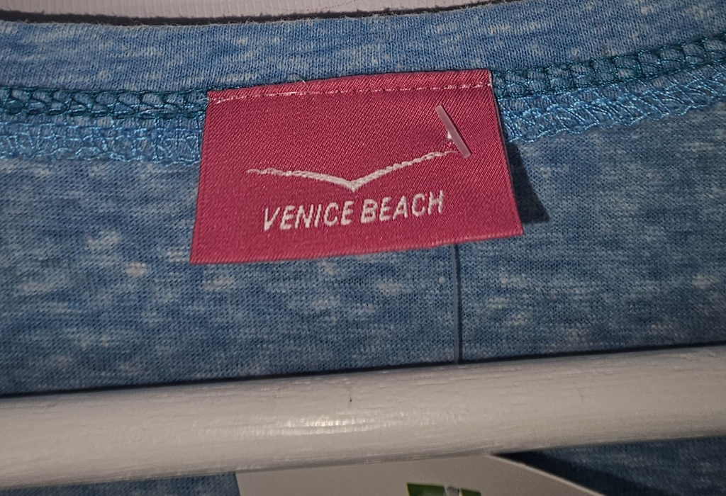 EK5593 Damen Langarmshirt von Venice Beach, hellblau, Gr.36/382