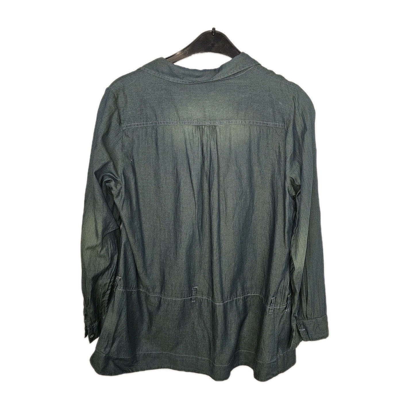 EK8973 Damen Bluse von C&A, Dunkelgrün, Gr. 464