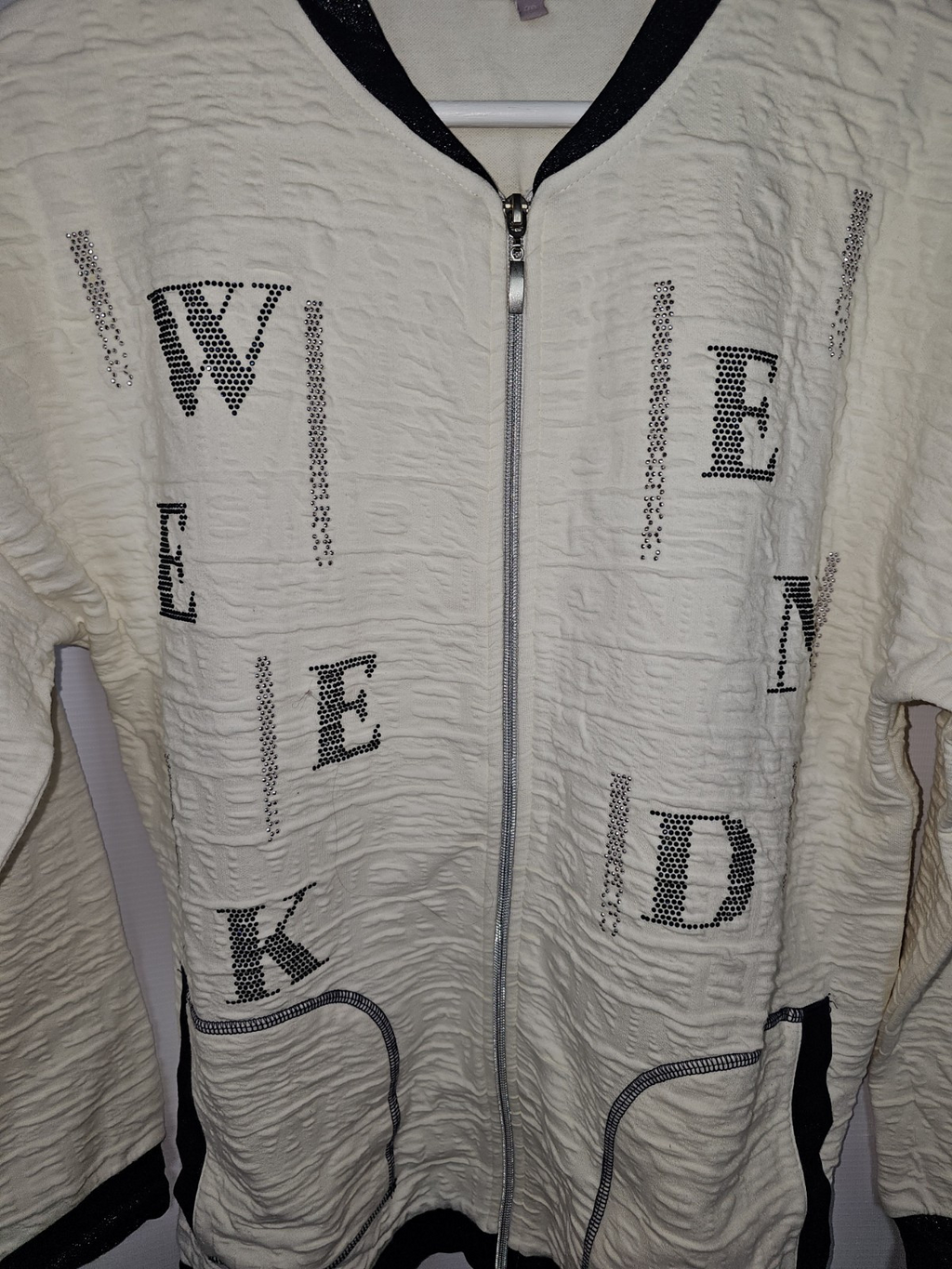 EK7237 Damen Jacke von Monaco blue, beige, Gr.361