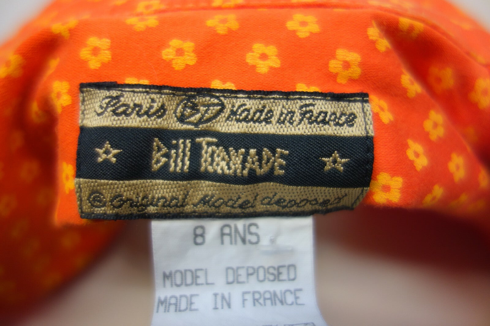 EK0746 Mädchen Weste von Bill Tornade, orange, (8 Jahre)5