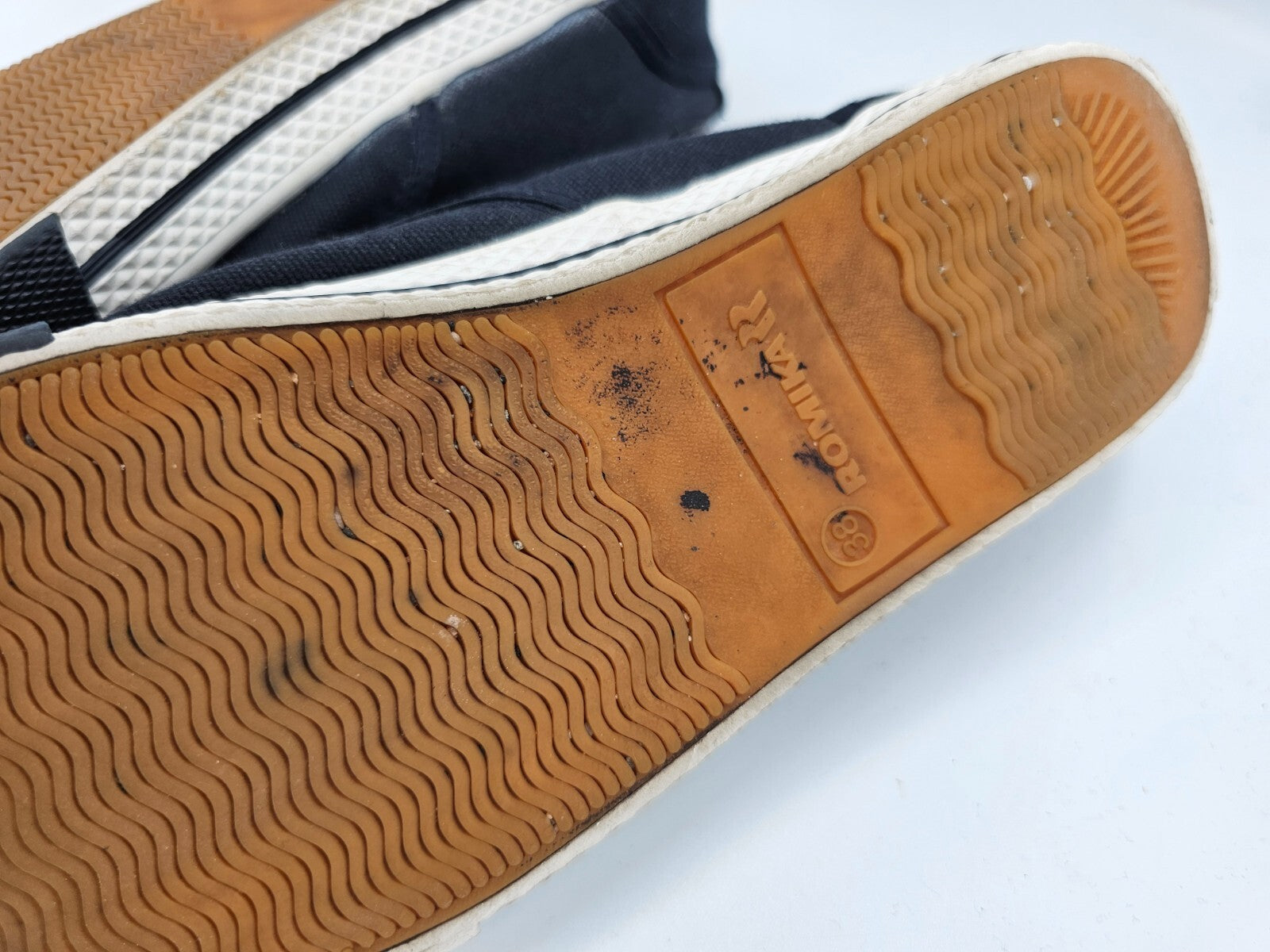 ES0605 Damen Sneaker von Romika, blau, Gr. 387