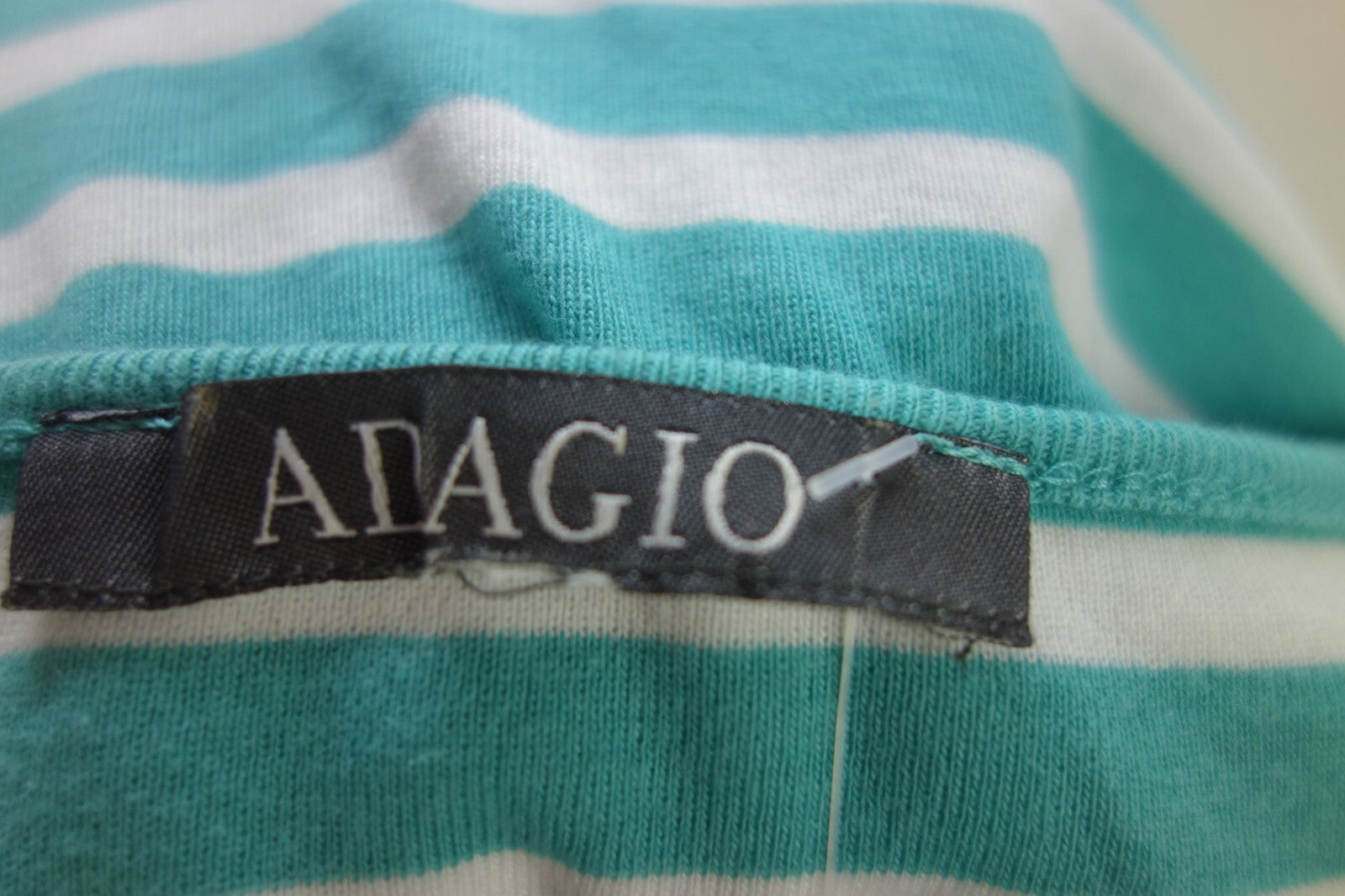 EK4119 Damen T-Shirt von Adagio, grün-weiß, Gr.M (nach Größentabelle)5