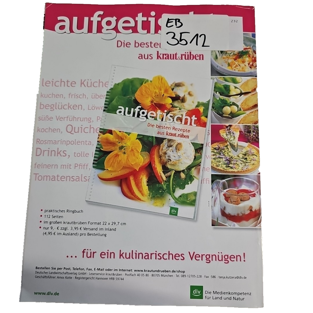 EB3512 Kraut und Rüben, 08/2010, biologisches Gärtnern und naturgemäßes Leben1