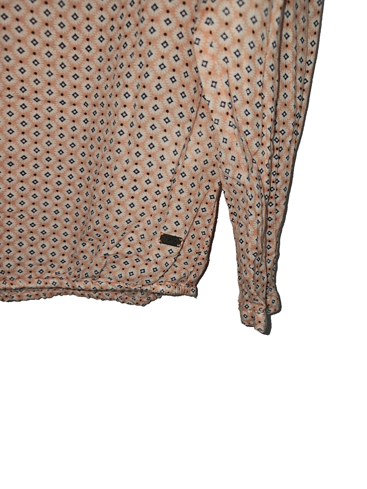 EK1846 Damen Bluse von Zero, Lachsfarbend, Gr. 382