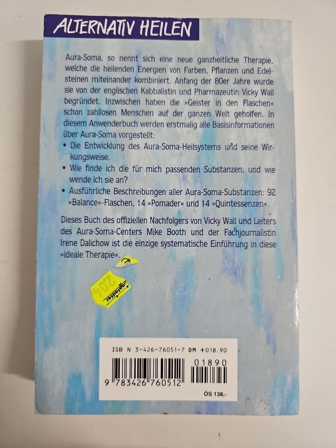 EB714 Buch • Aura-Soma • Irene Dalichow und Mike Booth1