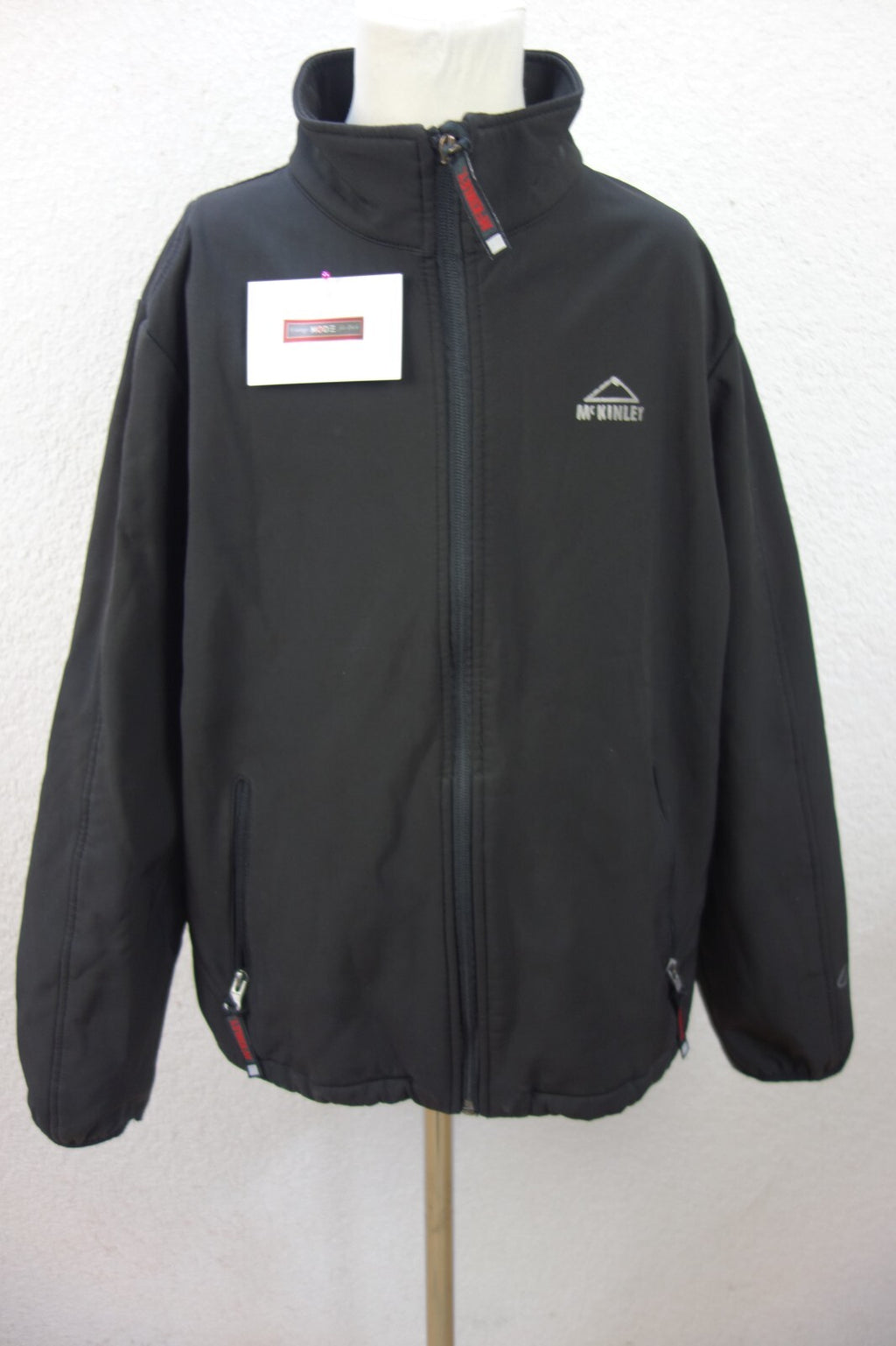 EK4029 Kinder Softshelljacke von McKinley, schwarz, Gr. 1520