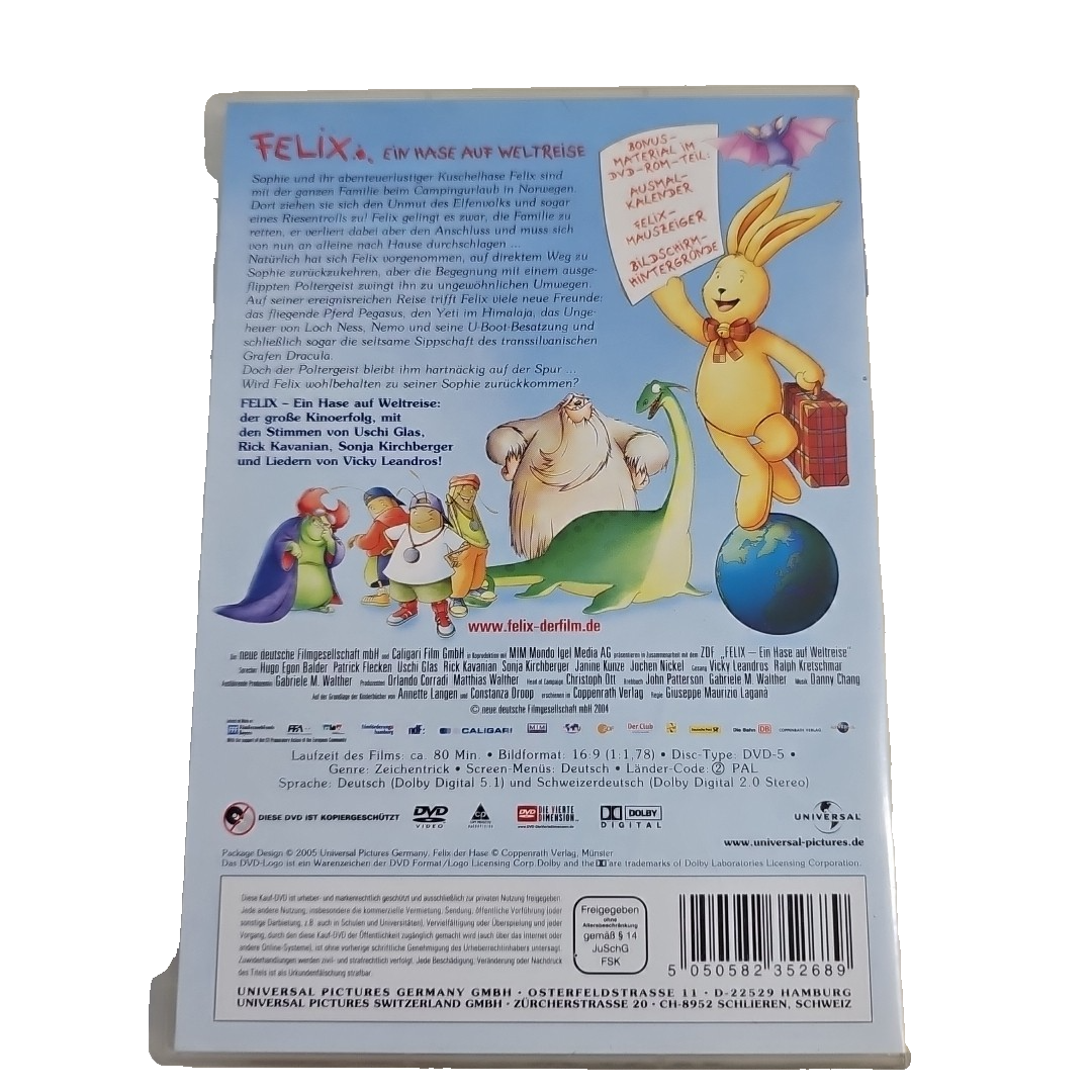 EB3230 Felix - Ein Hase auf Weltreise von Giuseppe Maurizio Laganà | DVD 1