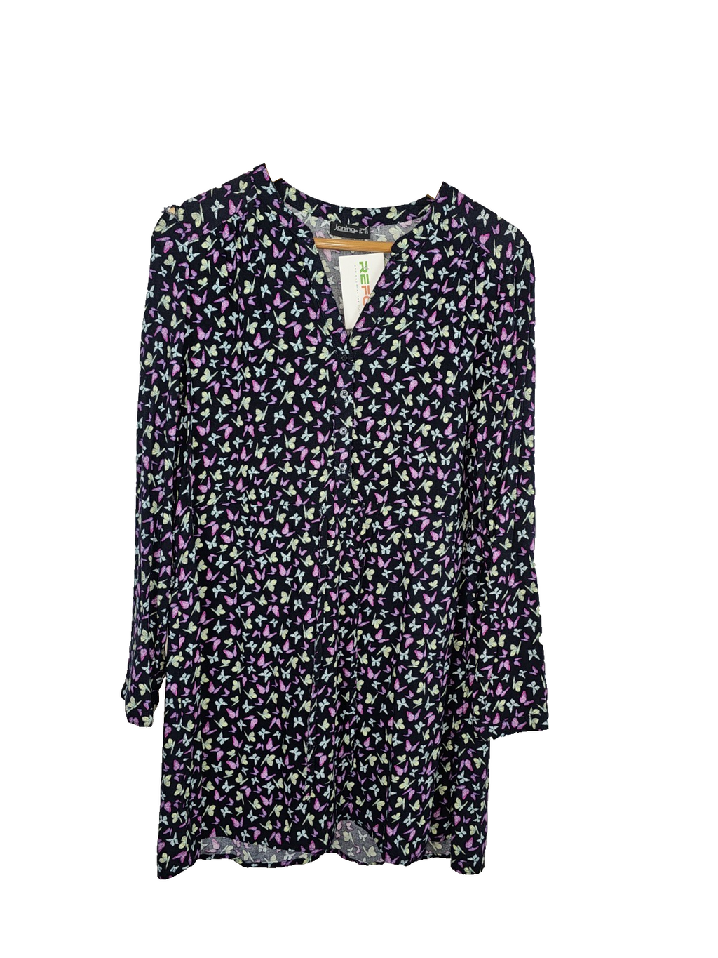 EK7888 Damen Bluse von Janina, Mehrfarbig,  Gr. 420