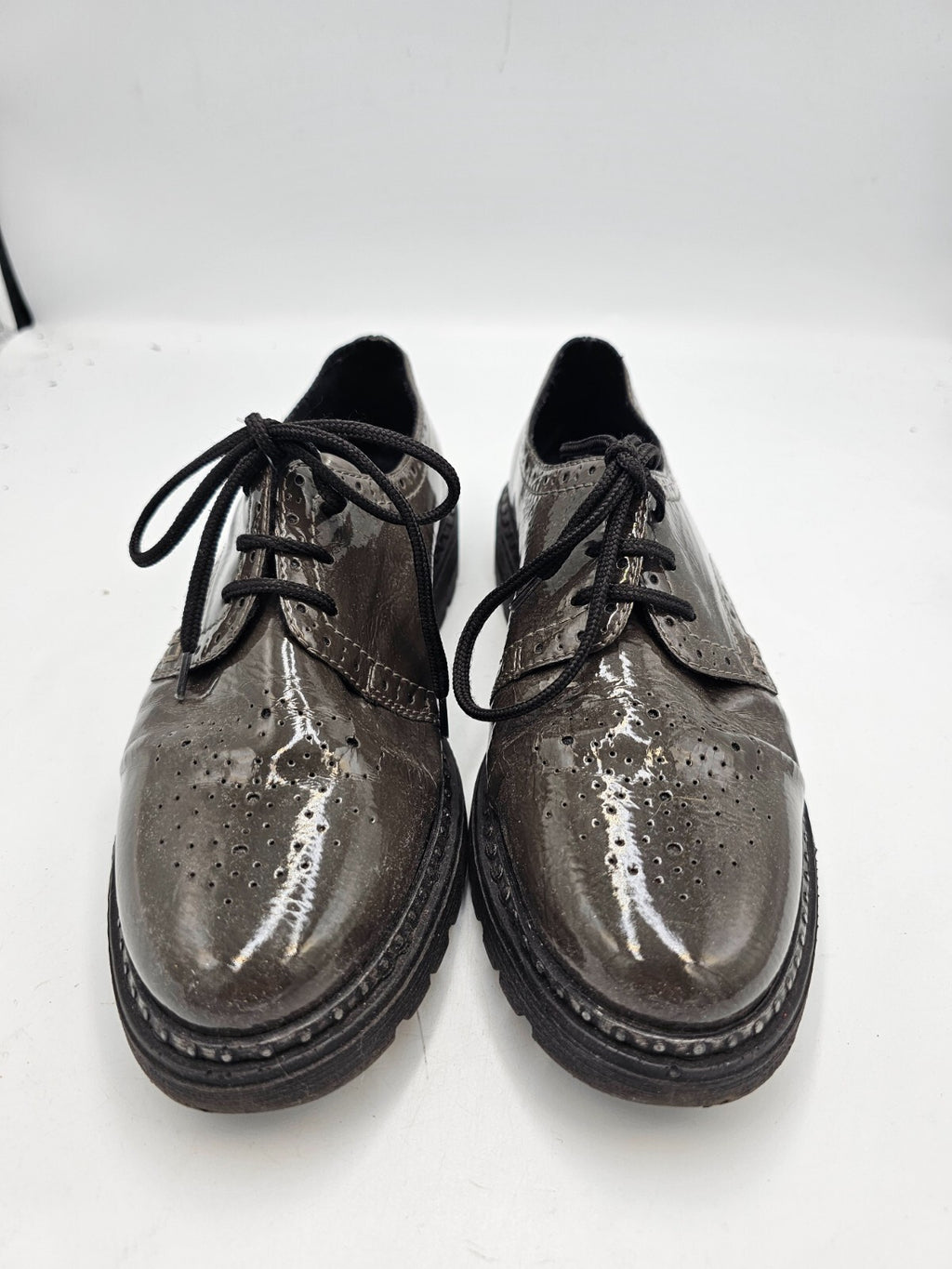 ES0006 Damen Halbschuhe von Rieker, grau, Gr. 380