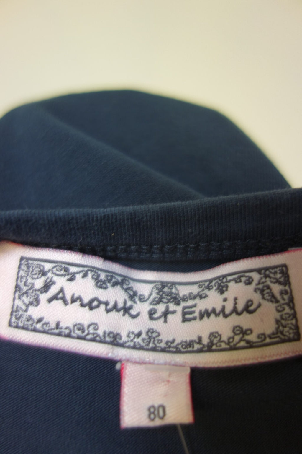 EK3845 Kinder T-Shirt von Anouk et Emile, schwarz, Gr. 804