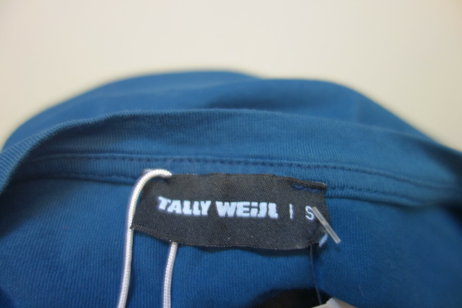 EK0059 Damen Shirt von Tally Weijl, petrol, Gr. S5