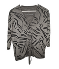 EK8724 Damen Bluse von Soccx, Grau, Gr. Ca. L0
