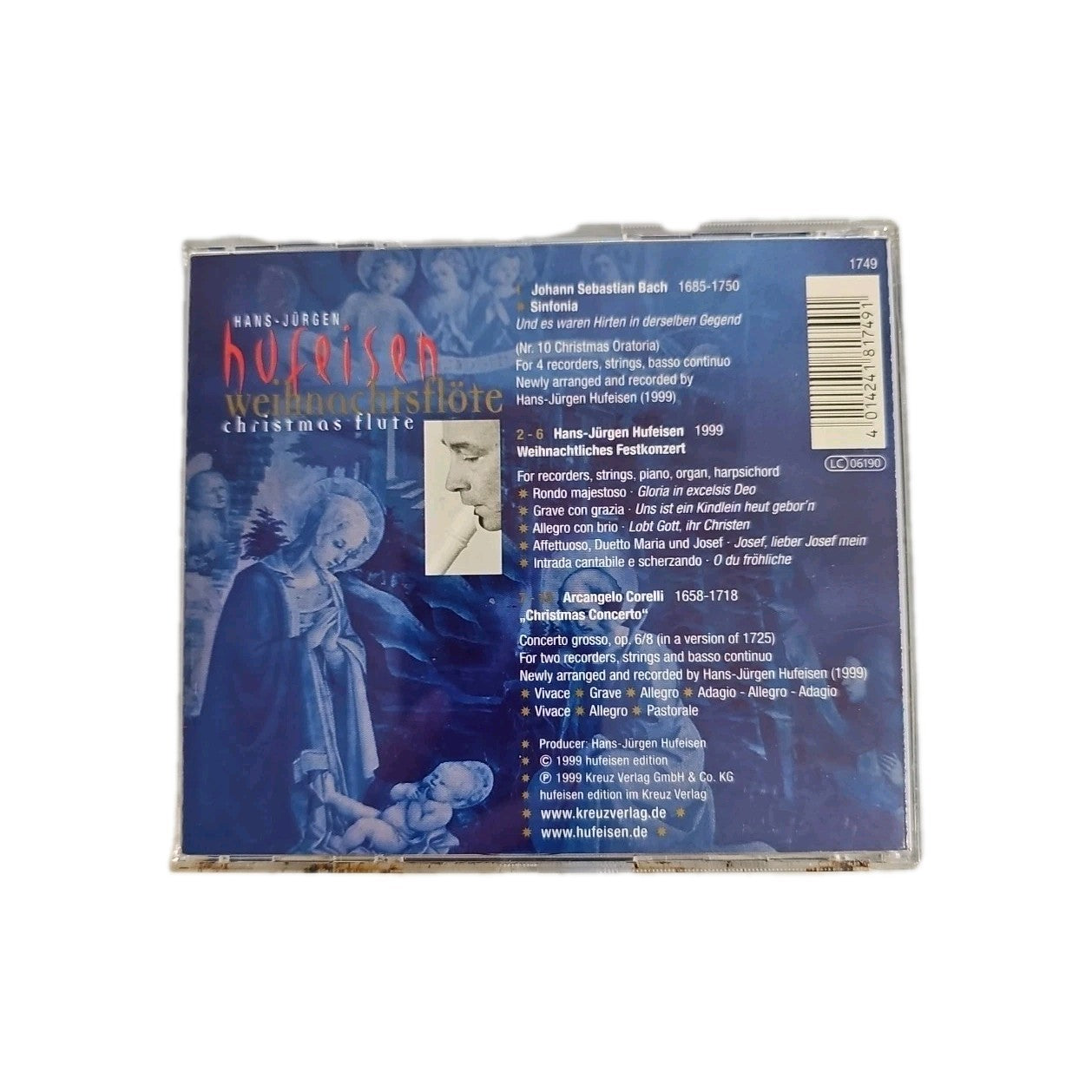 EB3334 Hufeisen Weihnachtsflöte CD1