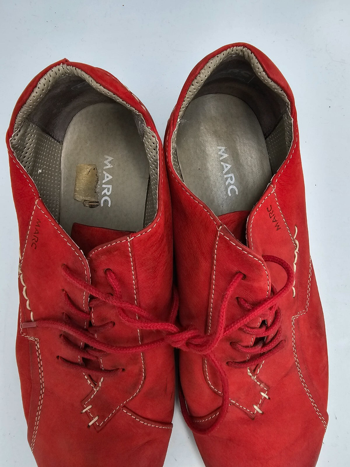 ES0028 Damen Halbschuh von Marc, rot, Gr.404