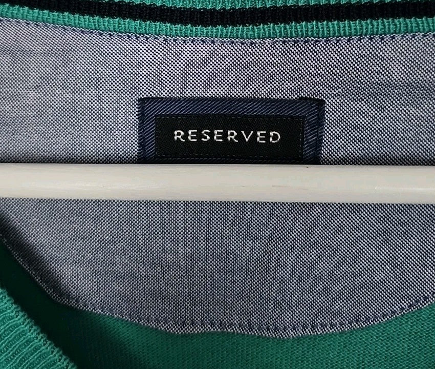 EK9215 Herrenhemd Reserved Gr.XL Grün1