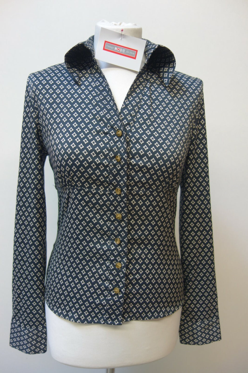 EK0536 Damen Bluse von Marriott, schwarz, GR 20