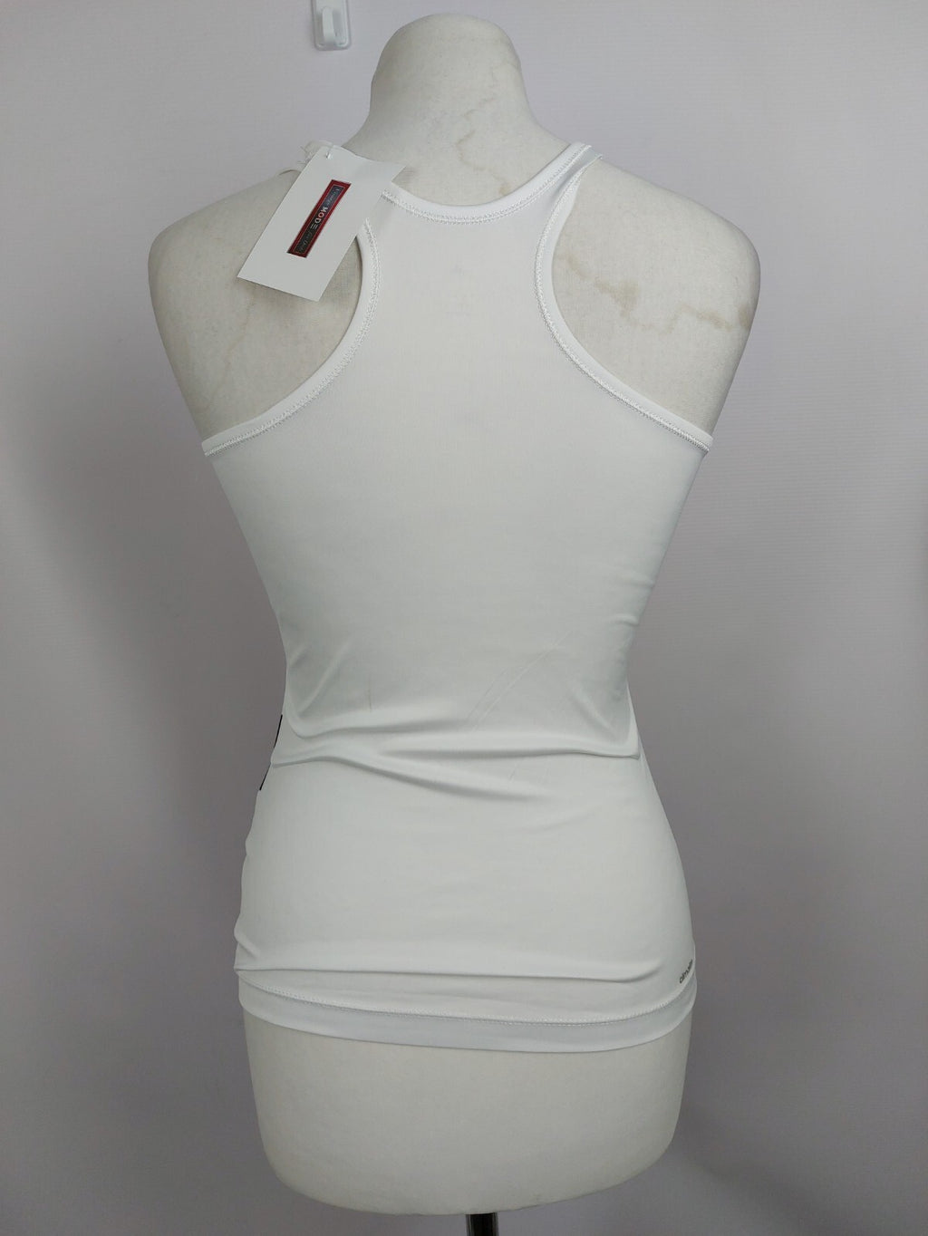 EK0522 Damen Sport Top von Adidas, schwarz/weiß/pink, Gr. XS4