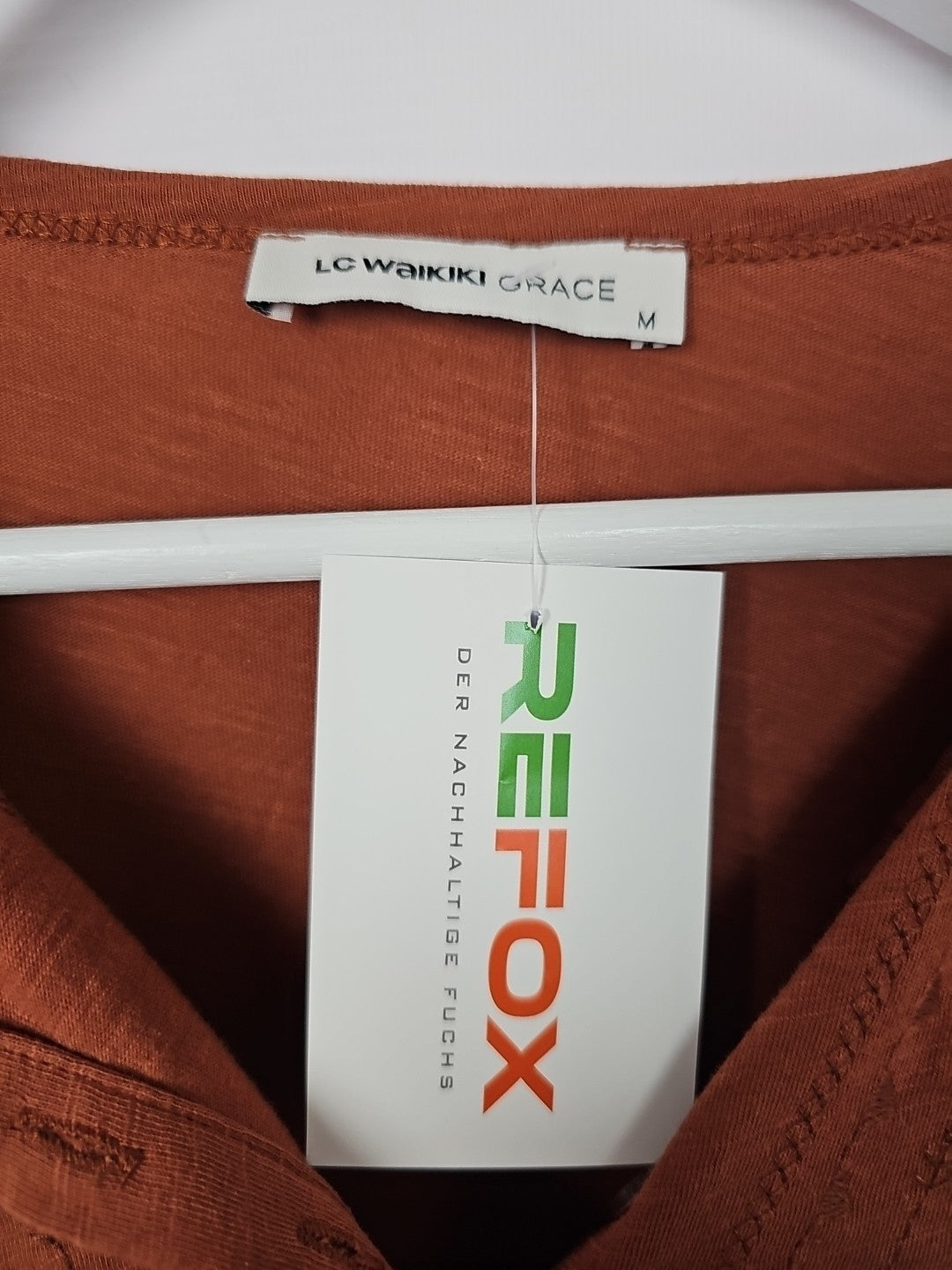 EK8605 Damen Bluse von LC Waikiki Grace, Braun,  Gr.M1