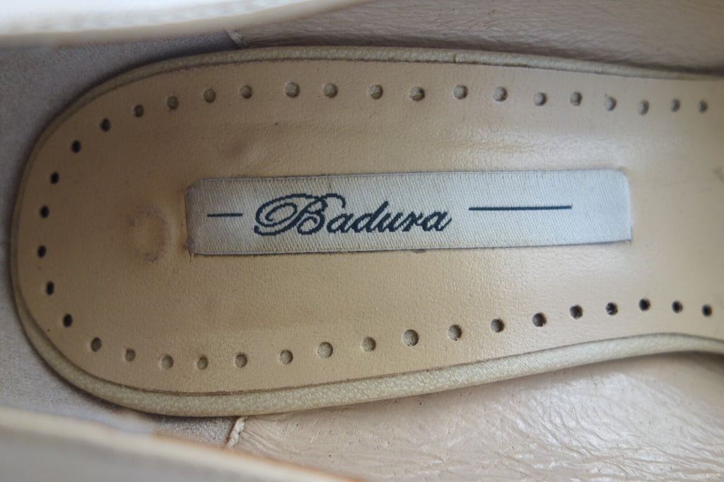 ES0100 Damen Sandalen von Badura, beige, Gr. 35