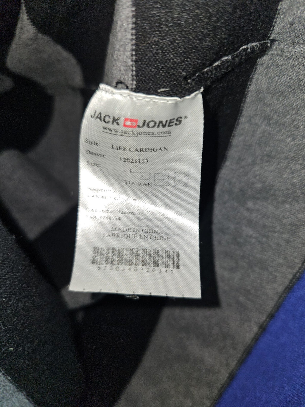 EK8028 Damen Strickjacke von Jack&Jones,  Grau, Gr. L4