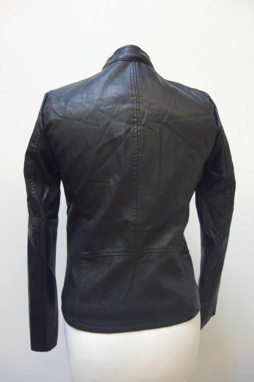 EK0638 Damen Kunstlederjacke von Only, schwarz, 344