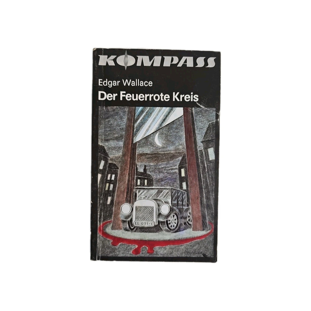 EK3985 Kompass Edgar Wallace Der Feuerrote Kreis Buch0