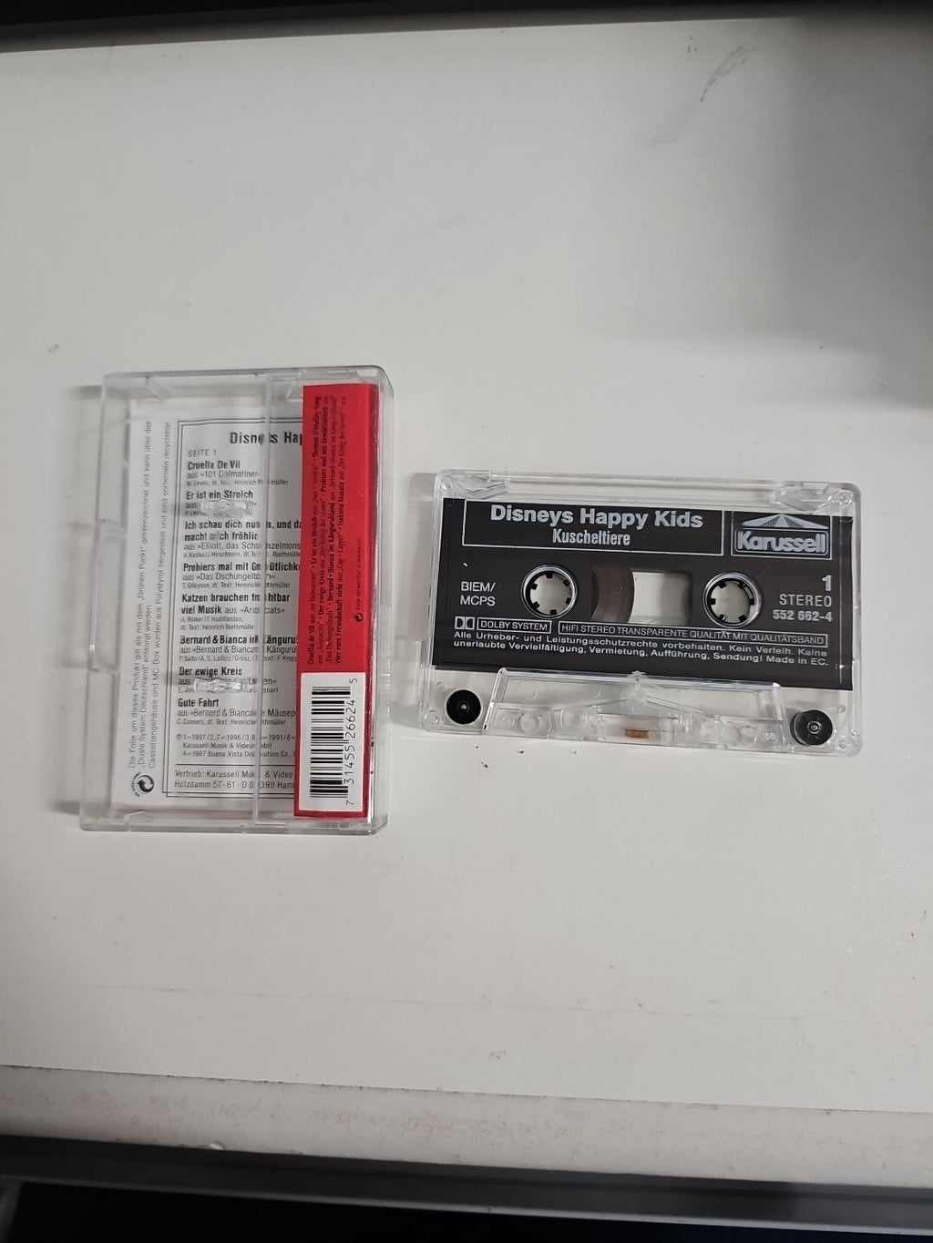 EB1685 MC Hörspiel Kassette Kuscheltiere Karussell  #8231