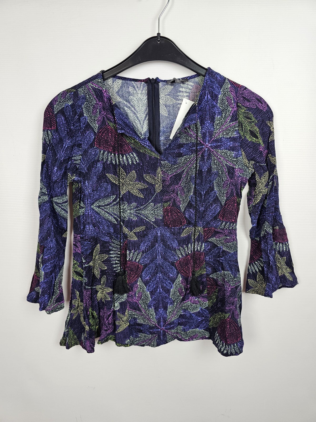 EK5511 Damen Bluse von SurKana, lila, Gr. S0