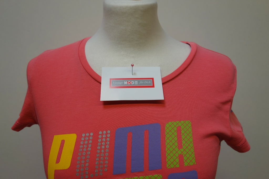 EK936 Mädchen T-Shirt von Puma, Gr.XS, pink1