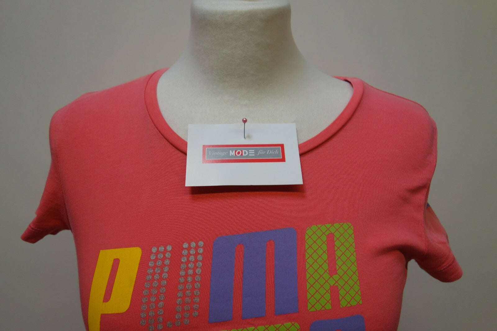 EK936 Mädchen T-Shirt von Puma, Gr.XS, pink1